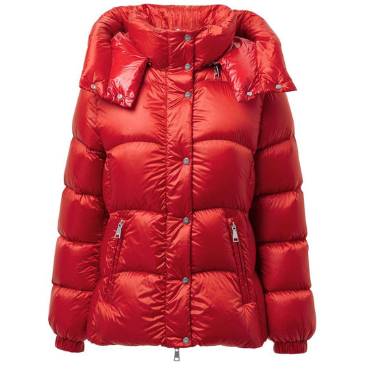 Add Red Polyamide Jackets & Coat Add Firebrick