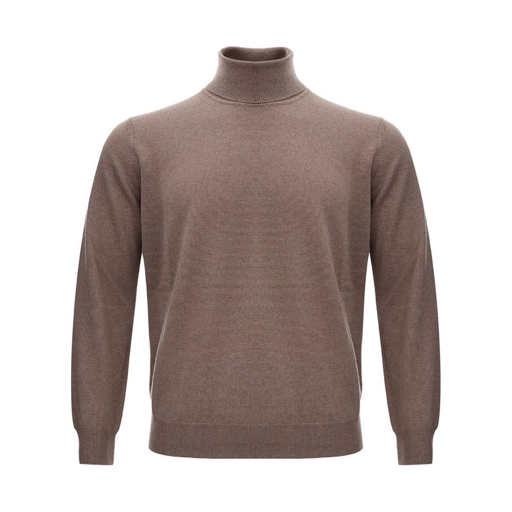 KANGRA Brown Wool Turtleneck KANGRA