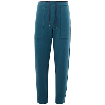 Ambush Blue Cotton Athletic Pants