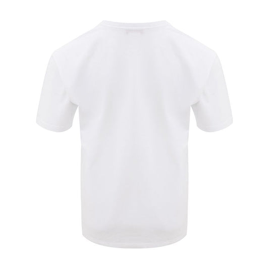 Alexander McQueen White Cotton Tops & T-Shirt Alexander McQueen Lavender