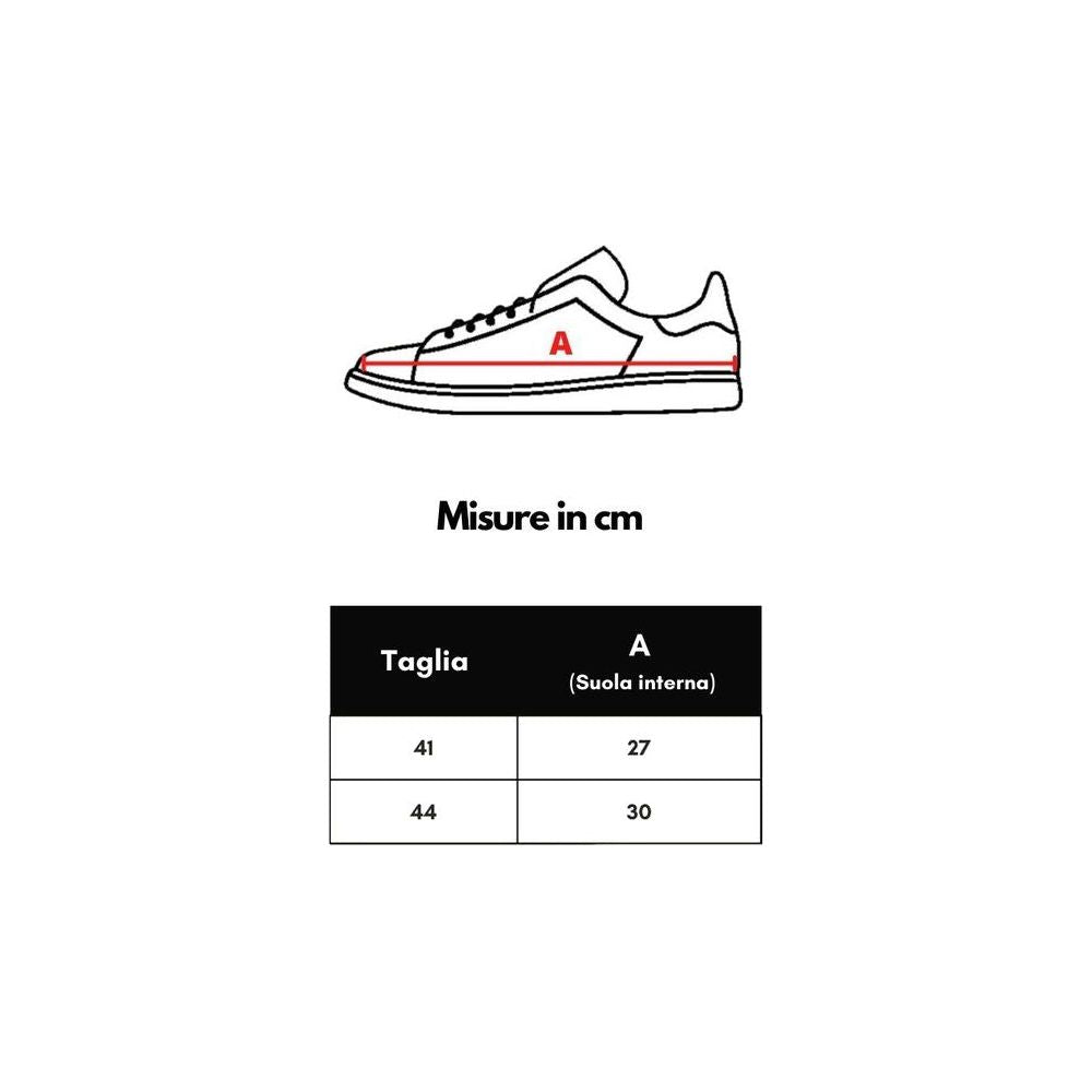 男士优雅蓝色皮革运动鞋