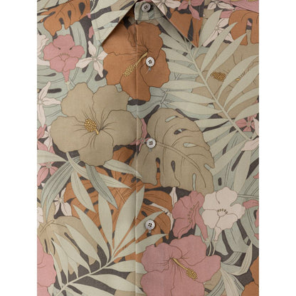 Tom Ford Multicolor Lyocell Pattern Shirt