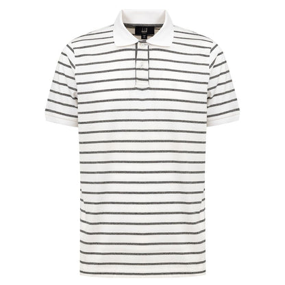 Dunhill White Cotton Polo Shirt Dunhill
