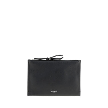 Margiela Black Calf Leather Bos Taurus Wallet Margiela