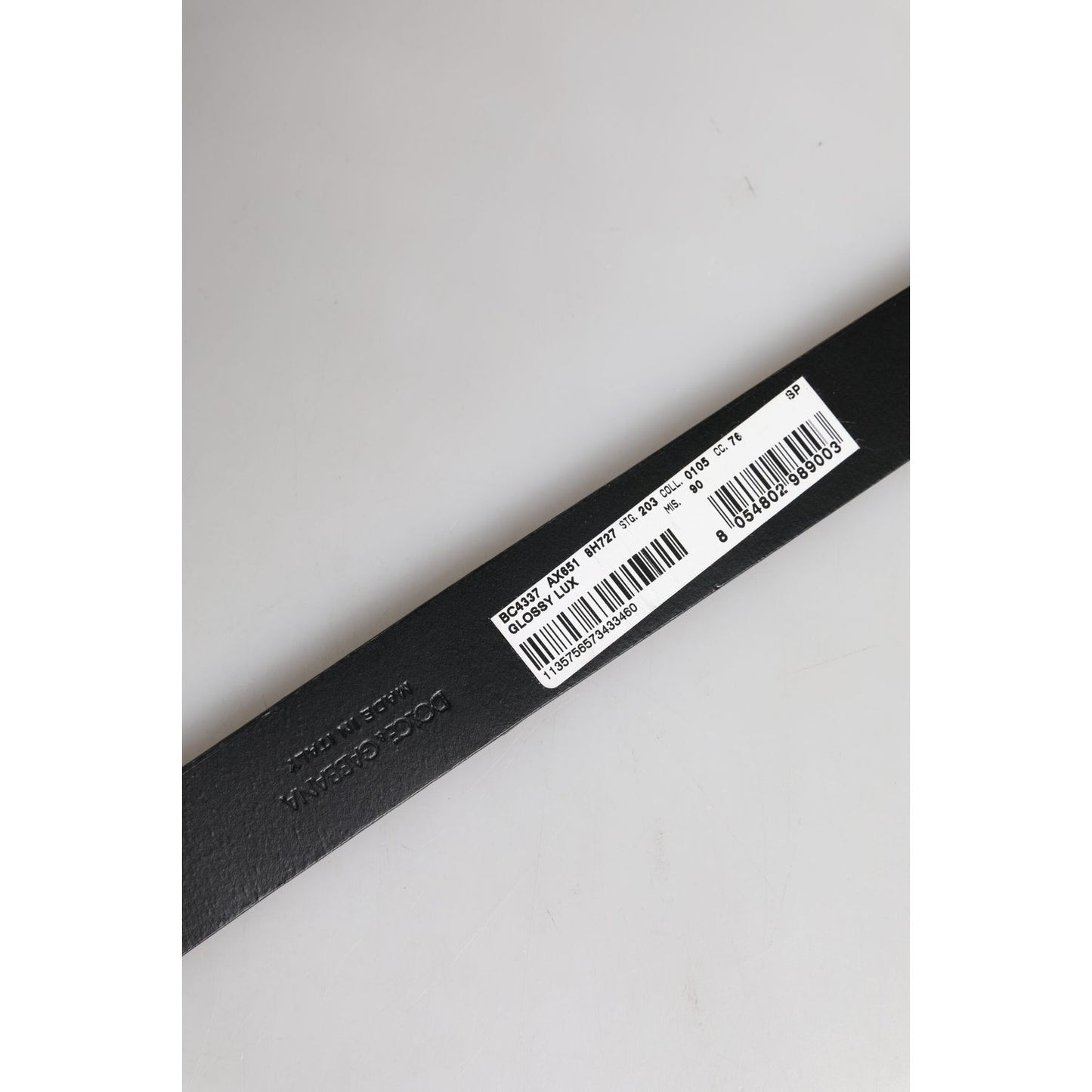 Dolce &amp; Gabbana Brown Leather Classic Metal Logo Buckle Belt