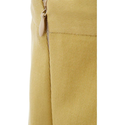 Lardini Gold Cotton Casual Pants
