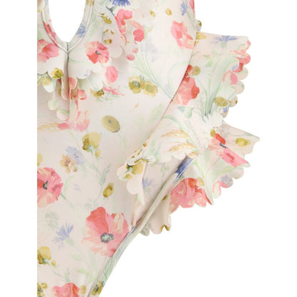 Zimmermann Multicolor Lycra One-Piece Swimsuit Zimmermann