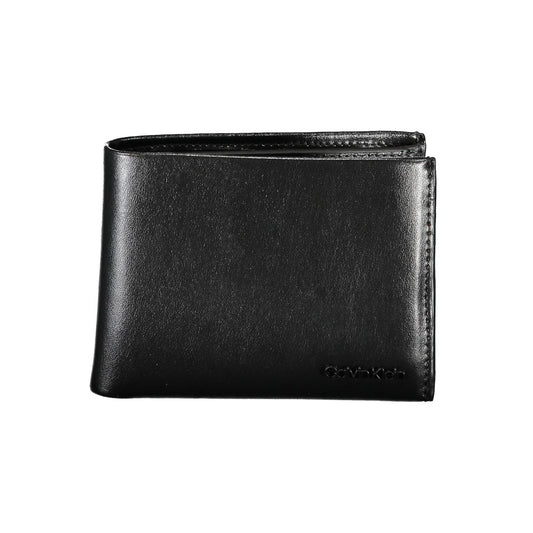 Calvin Klein Black Leather Wallet Calvin Klein