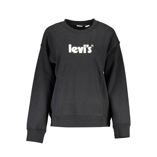 Levi's Black Cotton Women Sweatshirt