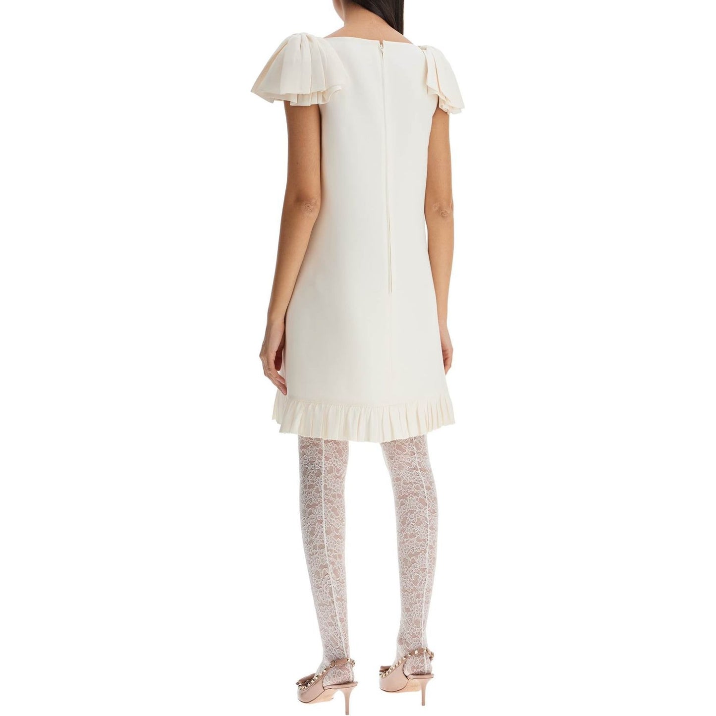 Valentino Garavani mini crepe couture dress with bows Dresses Valentino Garavani