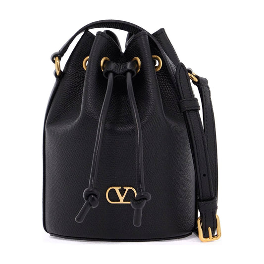 Valentino Garavani Vlogo mini bucket bag in leather Shopper Valentino Garavani