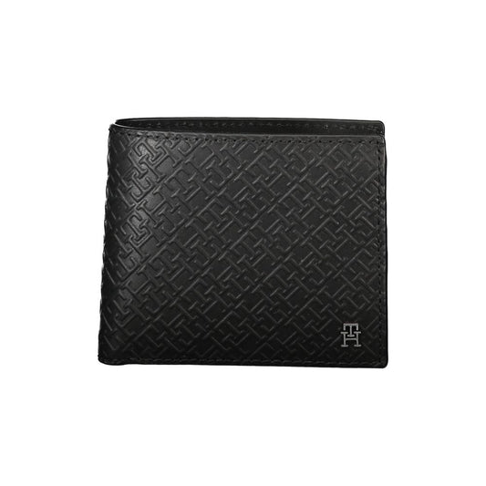 Tommy Hilfiger Black Leather Wallet Tommy Hilfiger