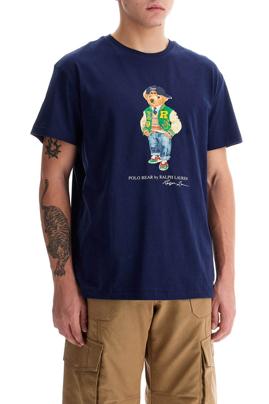 Polo Ralph Lauren classic fit t-shirt with polo bear print Topwear Polo Ralph Lauren