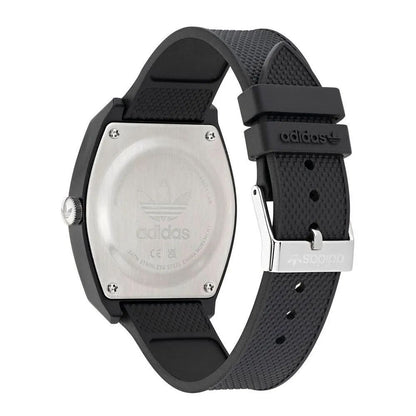 Adidas Black Synthetic Sport Watch