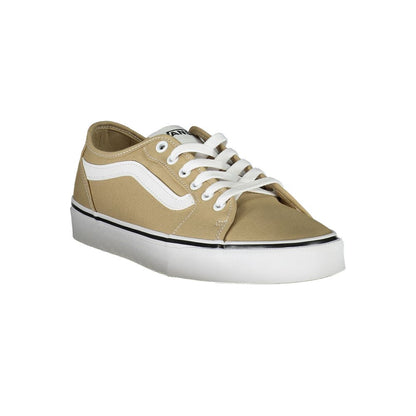 Vans Beige Polyester Athletic Sneakers Vans