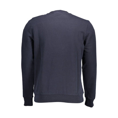 Napapijri Blue Cotton Men's Sweatshirt Napapijri