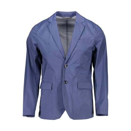Gant Blu Nylon Men's Jacket Gant