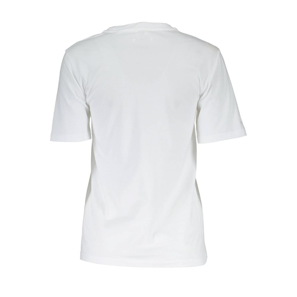 Gant Bianco Cotton Men T-Shirt Gant