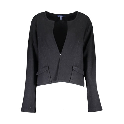 Gant Black Wool Women Cardigan