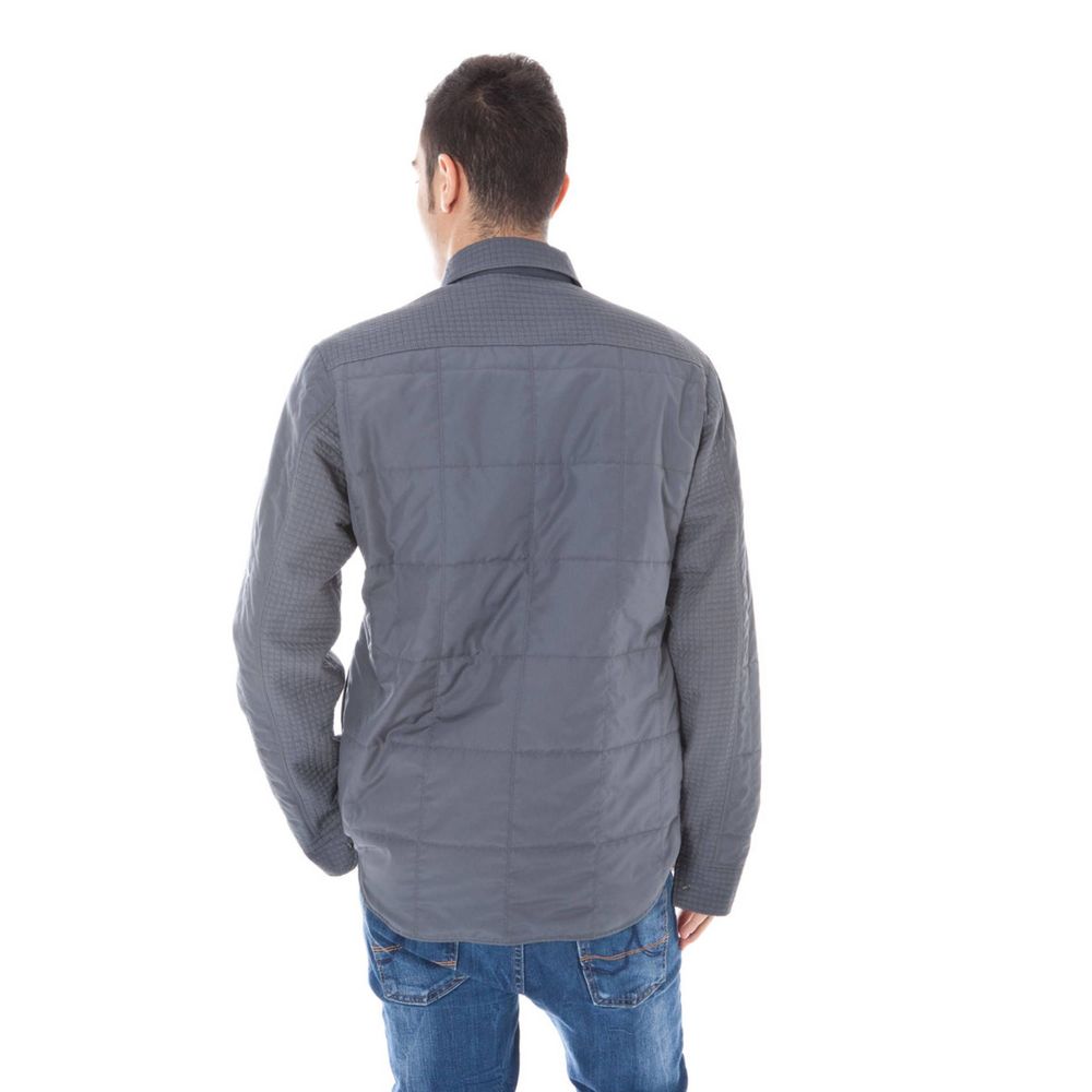 Calvin Klein Grigio Polyester Men's Jacket