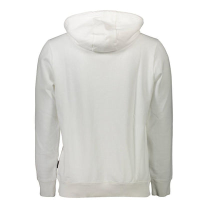 Napapijri White Cotton Men's Sweatshirt