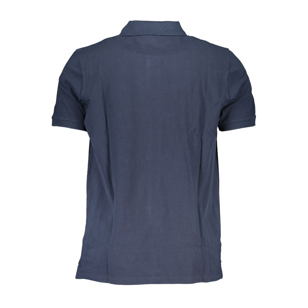 Timberland Blu Organic Cotton Men Polo Shirt