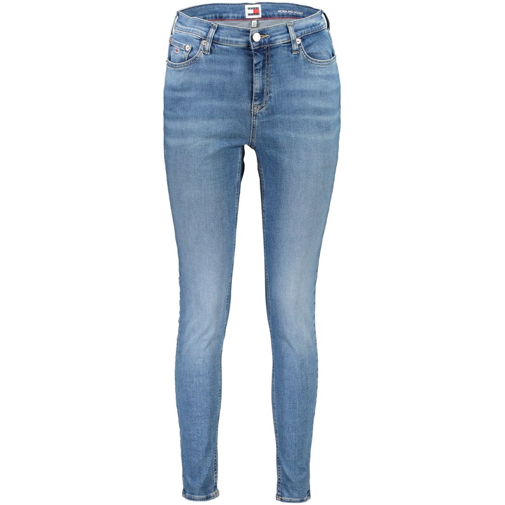 Tommy Hilfiger Blue Cotton Skinny Jeans