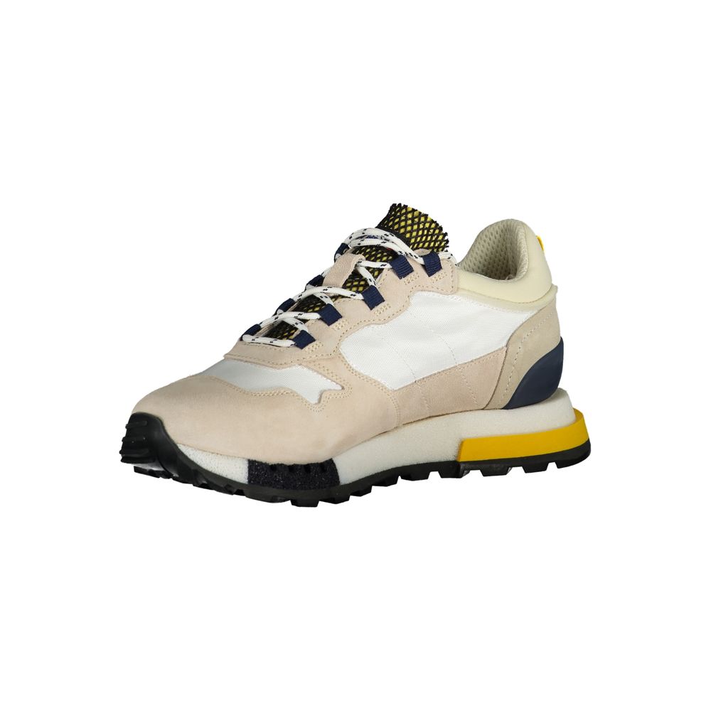 Blauer White Polyurethane Men's Sneaker