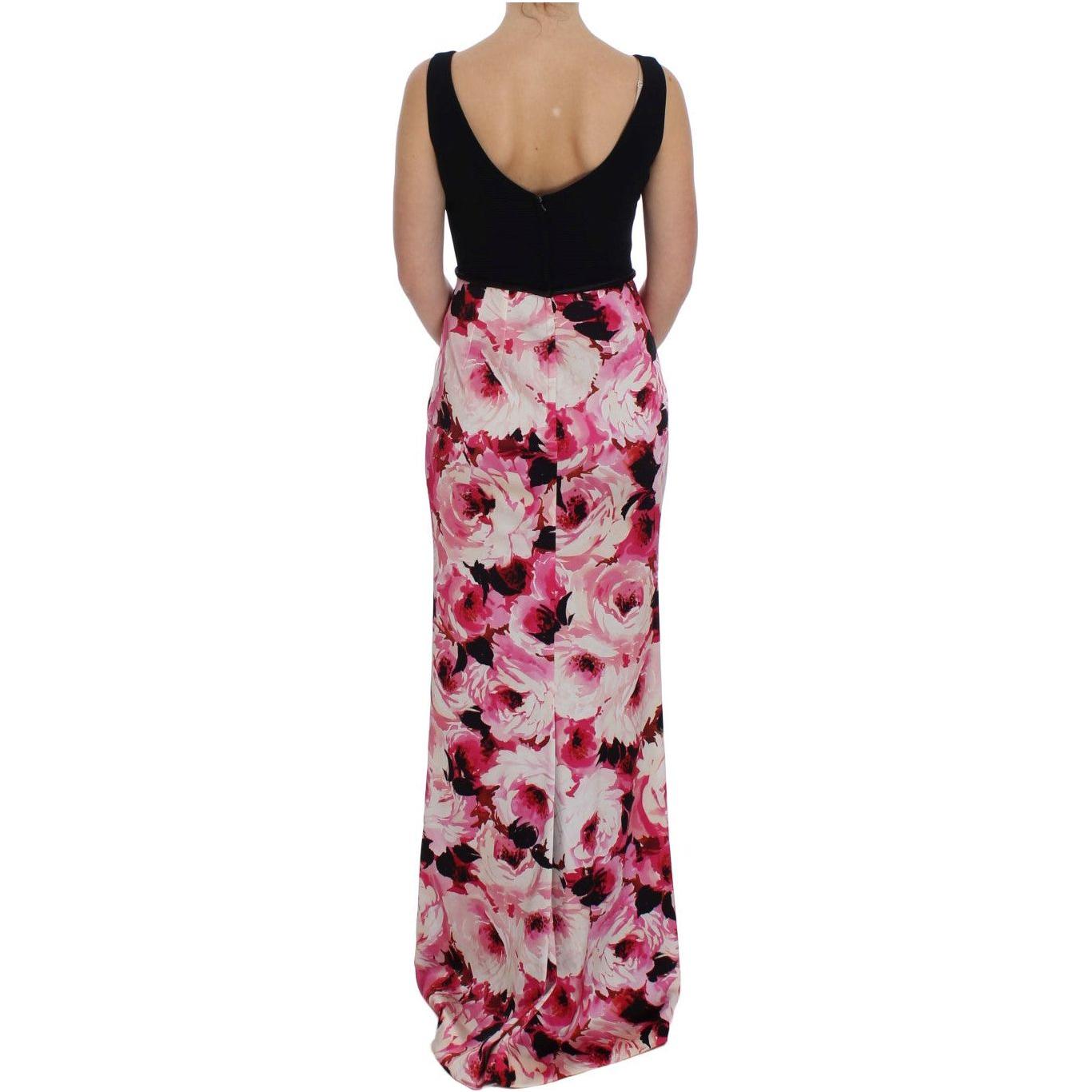 Dolce & Gabbana Floral Elegance Sheath Long Dress Dolce & Gabbana