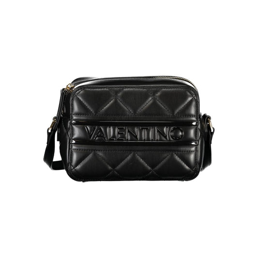 Mario Valentino Black Polyurethane Women Shoulder Bag