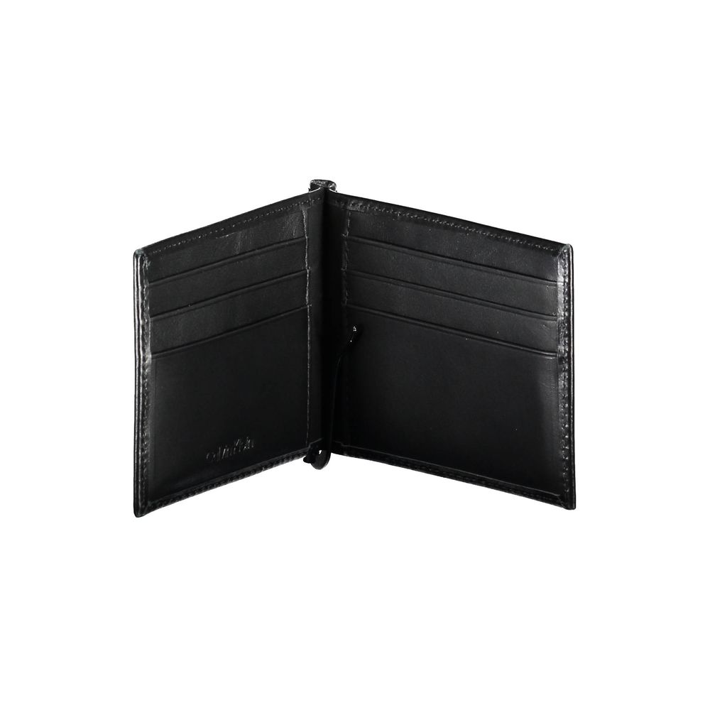 Calvin Klein Black Leather Men Wallet Calvin Klein