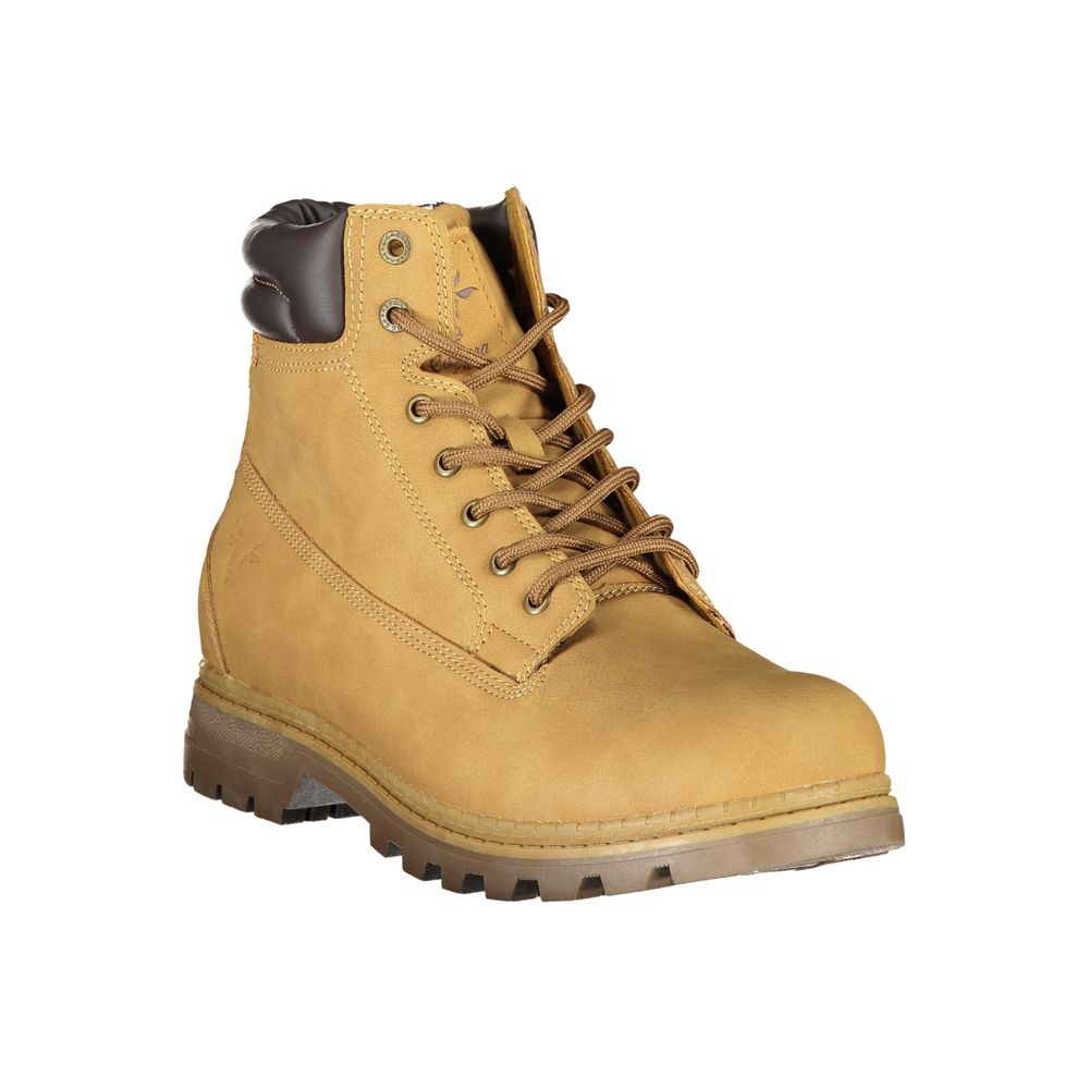 Carrera Yellow Polyester Ankle Boots Carrera
