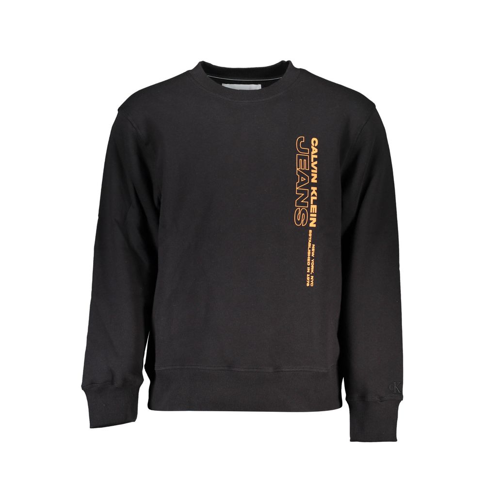 Calvin Klein Black Cotton Men's Sweatshirt