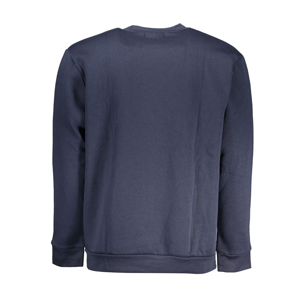 Cavalli Class Blue Polyester Men's Sweatshirt