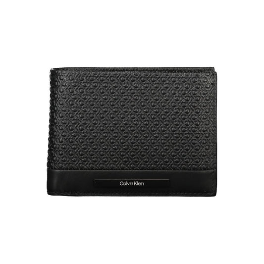 Calvin Klein Black Leather Wallet Calvin Klein