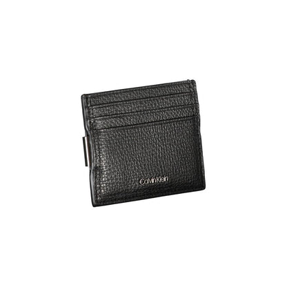 Calvin Klein Black Leather Wallet Calvin Klein