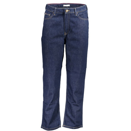 Tommy Hilfiger Blue Cotton Women Jeans