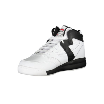 Fila White Polyester Athletic Sneakers Fila