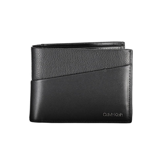 Calvin Klein Black Leather Wallet Calvin Klein