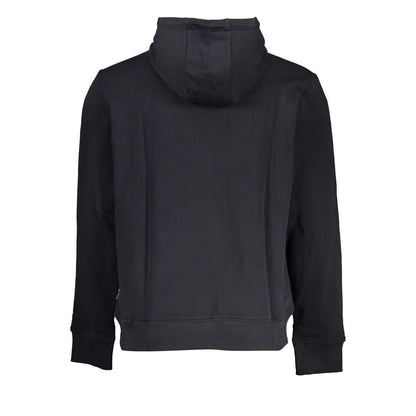 Napapijri Black Cotton Men's Hoodie