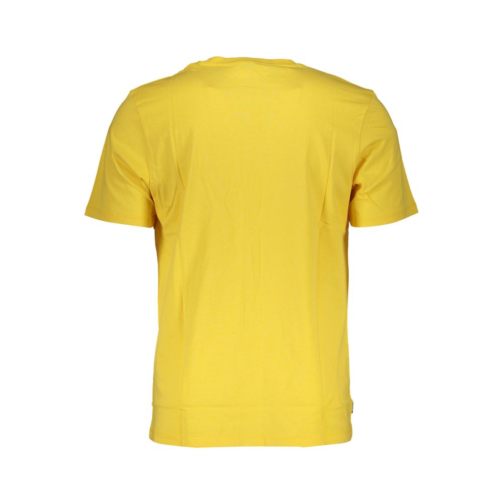 Timberland Yellow Organic Cotton Men T-Shirt