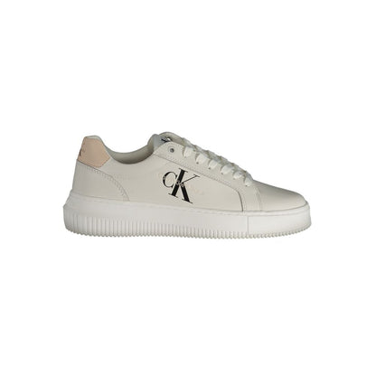 Calvin Klein White Polyester Athletic Sneakers Calvin Klein