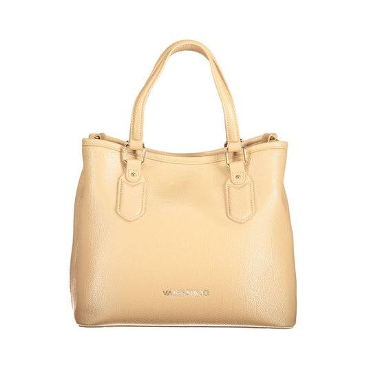 Mario Valentino Beige Polyurethane Women Handbag