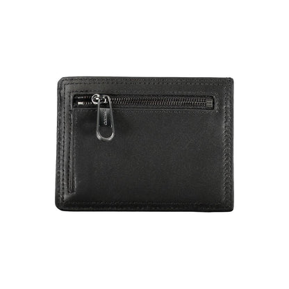 Calvin Klein Black Leather Wallet Calvin Klein