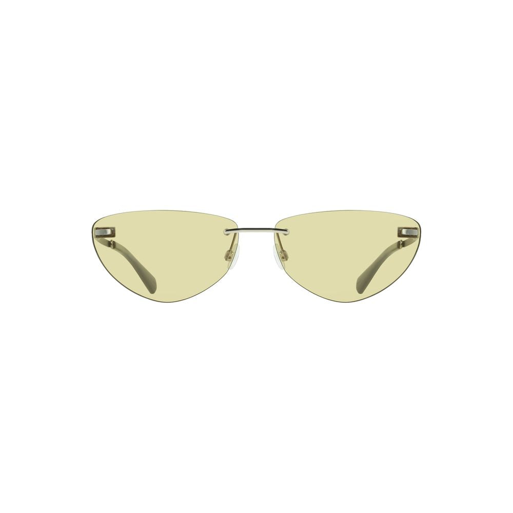 Calvin Klein Green Metal Women Sunglass