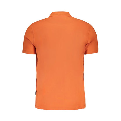 Napapijri Arancione Cotton Men Polo