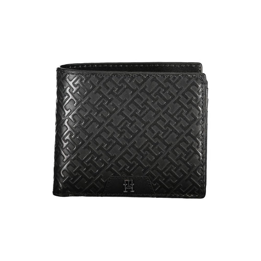 Tommy Hilfiger Black Leather Wallet Tommy Hilfiger