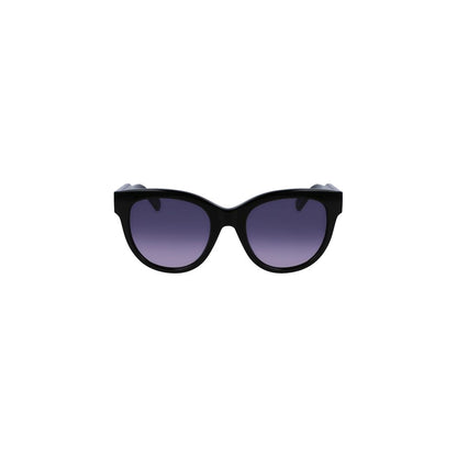 Liu Jo Black Acetate Women Sunglasses