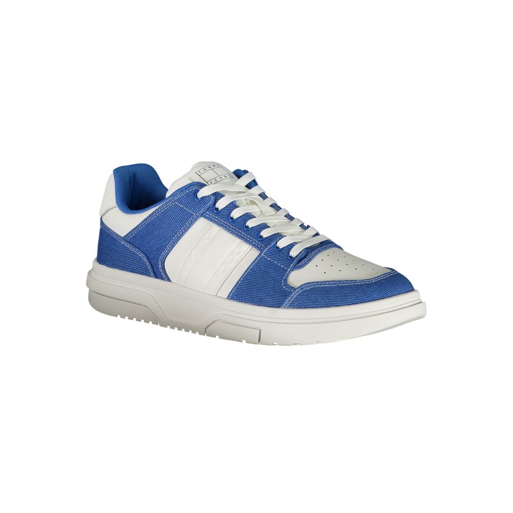 Tommy Hilfiger White Polyester Athletic Sneakers