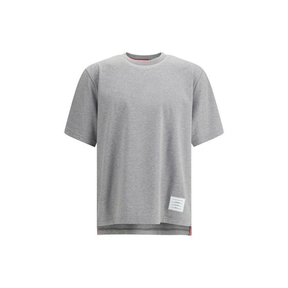 Thom Browne Gray Cotton T-Shirt